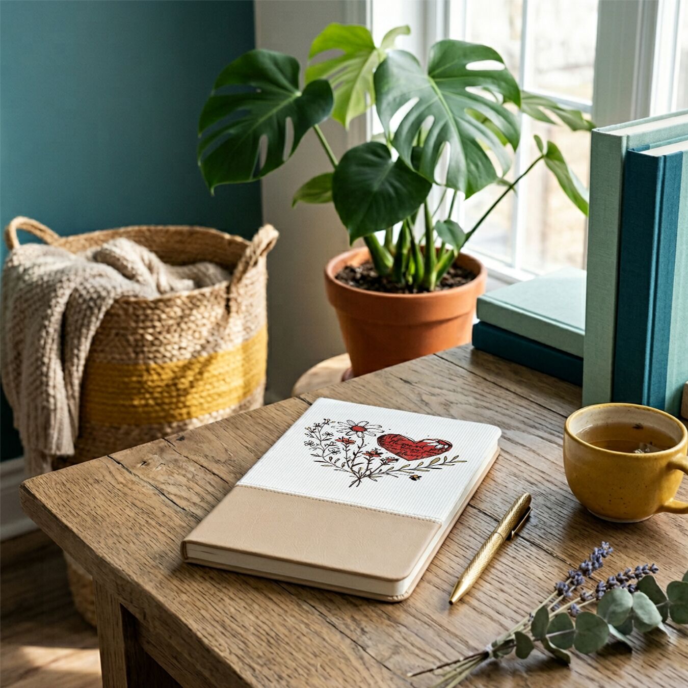 Il a tellement plu que dans mon coeur tout a fleuri - Grand carnet – Image 3