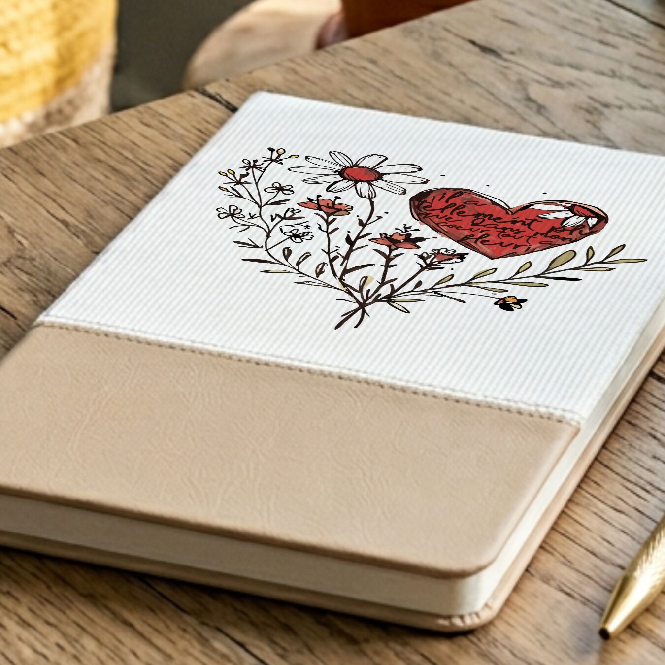 Il a tellement plu que dans mon coeur tout a fleuri - Grand carnet – Image 4