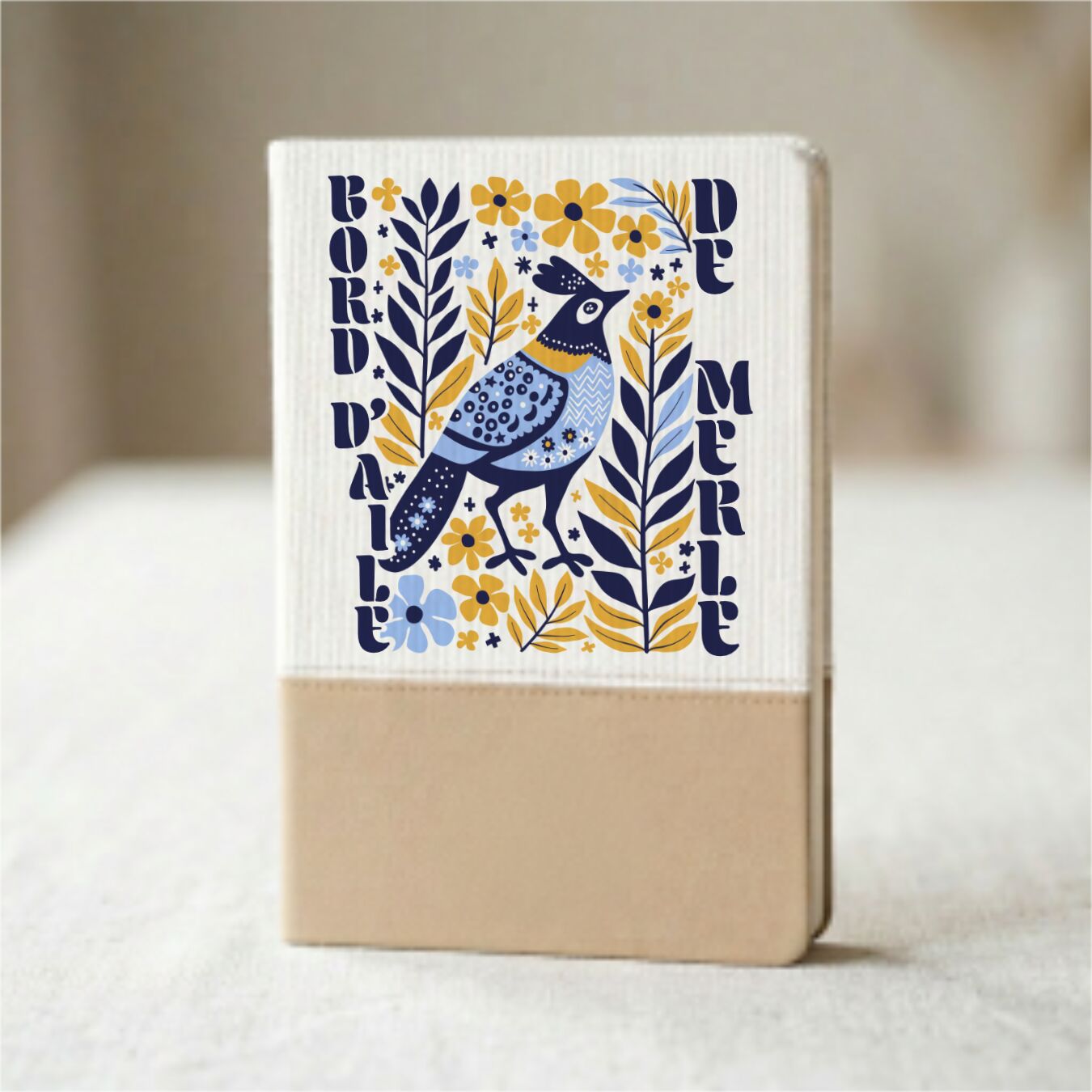 Bord d’aile de Merle - Grand carnet