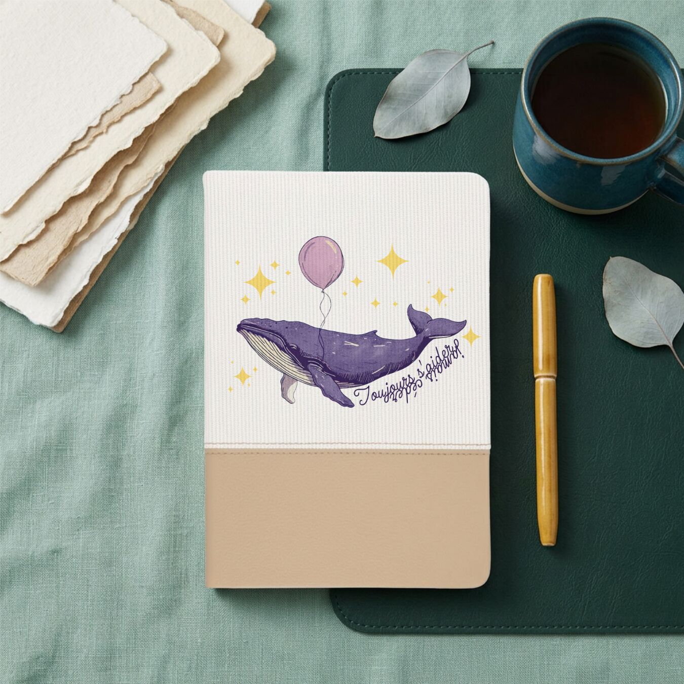 Toujours s’aider, jamais céder - Grand carnet – Image 4