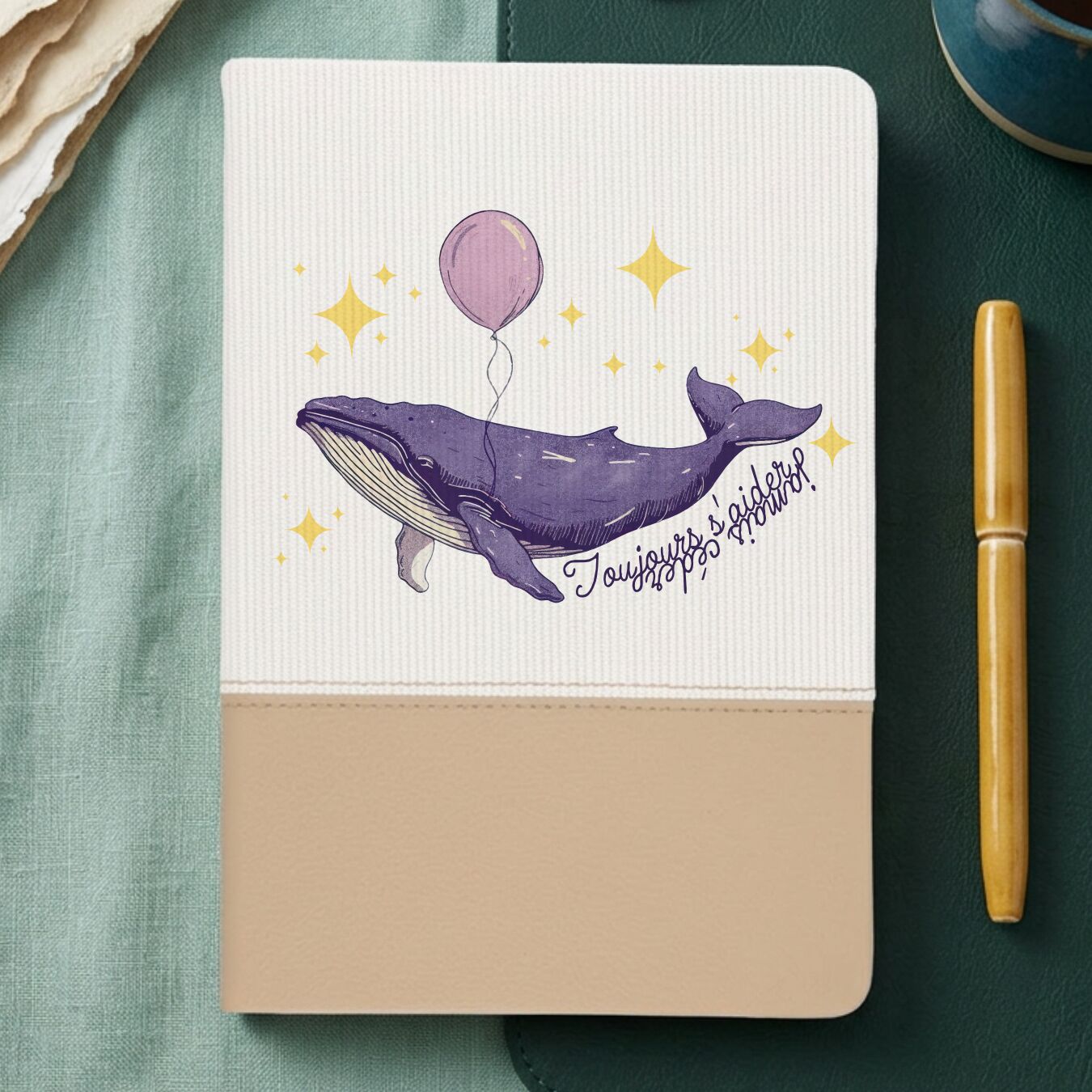 Toujours s’aider, jamais céder - Grand carnet – Image 3